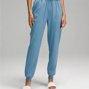 Women's Blue Jogger Pants
